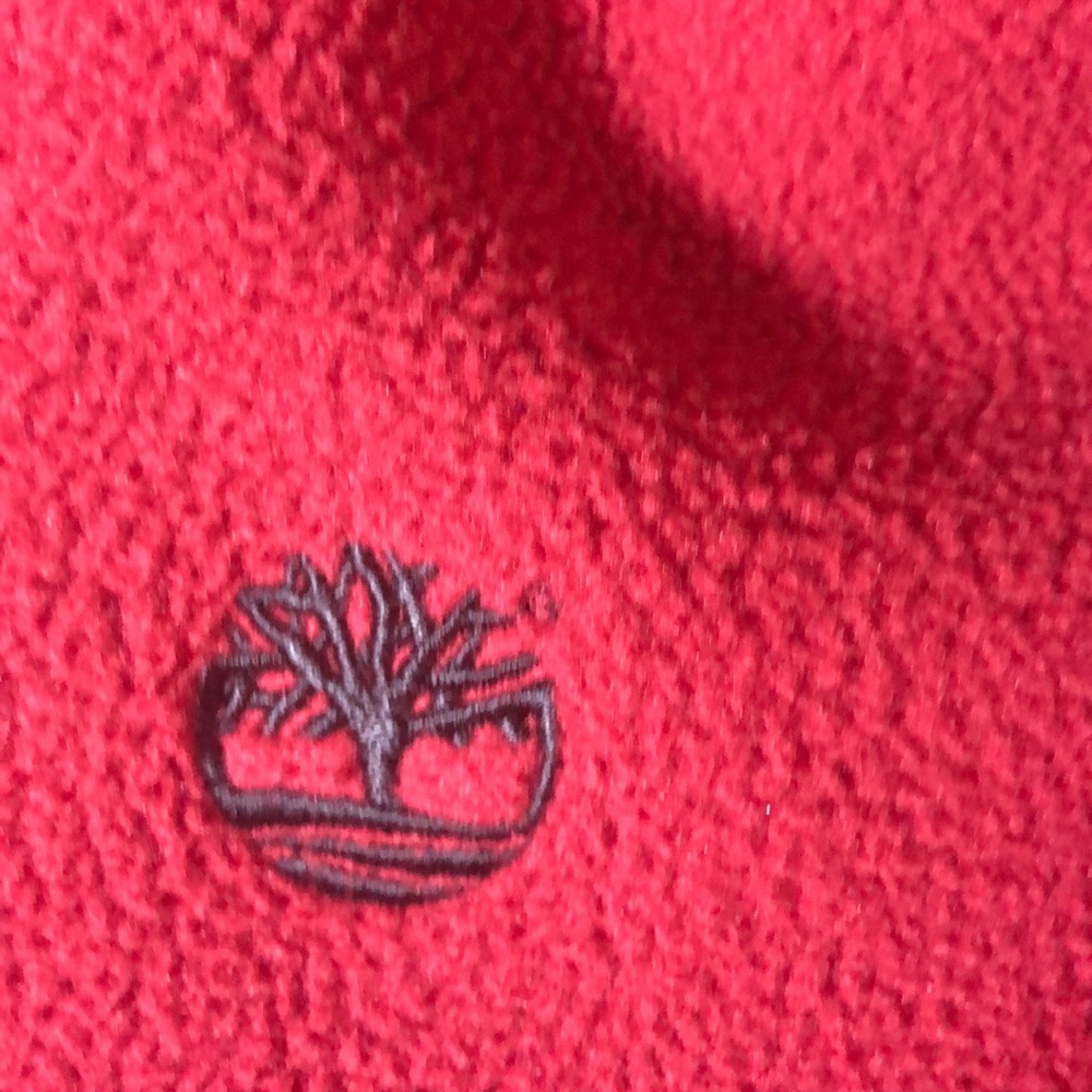Timberland Rust V-Neck Pullover Size M - Picture 2 of 7
